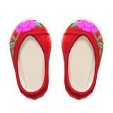 Embroidered Shoes Animal Crossing New Horizons | ACNH Items - ACNHMALL