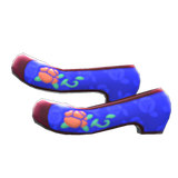 Traditional Flower Shoes Animal Crossing New Horizons | ACNH Items - ACNHMALL