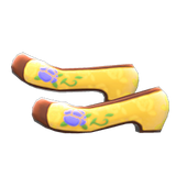 Traditional Flower Shoes Animal Crossing New Horizons | ACNH Items - ACNHMALL