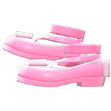 Shiny Bow Platform Shoes Animal Crossing New Horizons | ACNH Items - ACNHMALL
