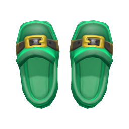 Shamrock Shoes Animal Crossing New Horizons | ACNH Items - ACNHMALL