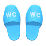 Restroom Slippers Animal Crossing New Horizons | ACNH Items - ACNHMALL