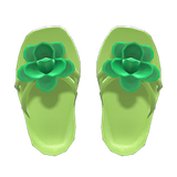 Flower Sandals Animal Crossing New Horizons | ACNH Items - ACNHMALL