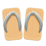 Kimono Sandals Animal Crossing New Horizons | ACNH Items - ACNHMALL