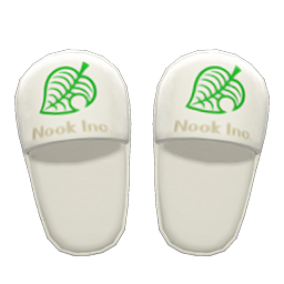 Nook Inc. Slippers Animal Crossing New Horizons | ACNH Items - ACNHMALL