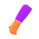 Purple & orange