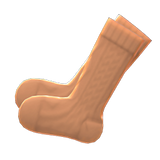 Aran-Knit Socks Animal Crossing New Horizons | ACNH Items - ACNHMALL