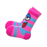 Funny-Face Socks Animal Crossing New Horizons | ACNH Items - ACNHMALL