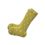 Dotted Knee-High Socks Animal Crossing New Horizons | ACNH Items - ACNHMALL