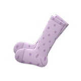 Dotted Knee-High Socks Animal Crossing New Horizons | ACNH Items - ACNHMALL