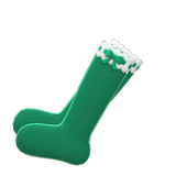 Frilly Knee-High Socks Animal Crossing New Horizons | ACNH Items - ACNHMALL