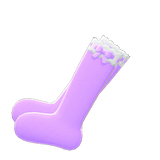 Frilly Knee-High Socks Animal Crossing New Horizons | ACNH Items - ACNHMALL