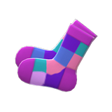 Color-Blocked Socks Animal Crossing New Horizons | ACNH Items - ACNHMALL