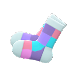 Color-Blocked Socks