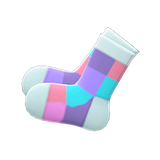 Color-Blocked Socks Animal Crossing New Horizons | ACNH Items - ACNHMALL