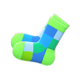 Color-Blocked Socks Animal Crossing New Horizons | ACNH Items - ACNHMALL