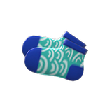 Wave-Print Socks Animal Crossing New Horizons | ACNH Items - ACNHMALL