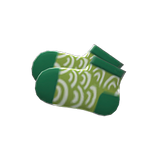 Wave-Print Socks Animal Crossing New Horizons | ACNH Items - ACNHMALL