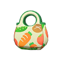 Veggie-Print Eco Bag Animal Crossing New Horizons | ACNH Items - ACNHMALL