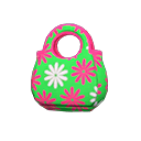 Flower-Print Eco Bag Animal Crossing New Horizons | ACNH Items - ACNHMALL