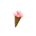 Strawberry Cone Animal Crossing New Horizons | ACNH Items - ACNHMALL