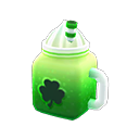 Shamrock Soda Animal Crossing New Horizons | ACNH Items - ACNHMALL