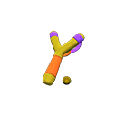 Golden Slingshot Animal Crossing New Horizons | ACNH Items - ACNHMALL