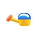 Yellow colorful watering can for Animal Crossing: New Horizons