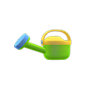 Green colorful watering can for Animal Crossing: New Horizons