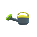 Gray colorful watering can for Animal Crossing: New Horizons
