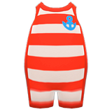 Horizontal-Striped Wet Suit Animal Crossing New Horizons | ACNH Items - ACNHMALL