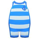 Horizontal-Striped Wet Suit Animal Crossing New Horizons | ACNH Items - ACNHMALL