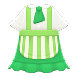 Café-Uniform Dress Animal Crossing New Horizons | ACNH Items - ACNHMALL