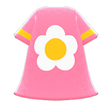 Flower-Print Dress Animal Crossing New Horizons | ACNH Items - ACNHMALL