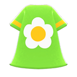 Flower-Print Dress Animal Crossing New Horizons | ACNH Items - ACNHMALL