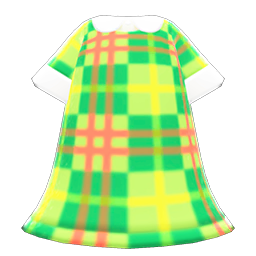 Lively Plaid Dress