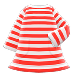 Striped Dress Animal Crossing New Horizons | ACNH Items - ACNHMALL