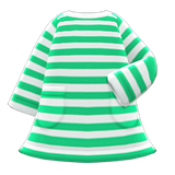 Striped Dress Animal Crossing New Horizons | ACNH Items - ACNHMALL