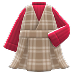 Checkered Jumper Dress Animal Crossing New Horizons | ACNH Items - ACNHMALL