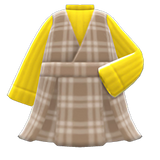Checkered Jumper Dress Animal Crossing New Horizons | ACNH Items - ACNHMALL