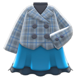Peacoat-And-Skirt Combo Animal Crossing New Horizons | ACNH Items - ACNHMALL