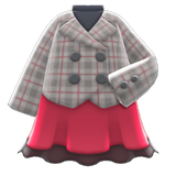 Peacoat-And-Skirt Combo Animal Crossing New Horizons | ACNH Items - ACNHMALL