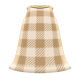 Simple Checkered Dress Animal Crossing New Horizons | ACNH Items - ACNHMALL
