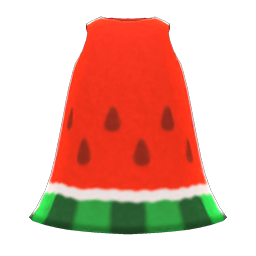 Watermelon Dress Animal Crossing New Horizons | ACNH Items - ACNHMALL