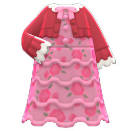 Frilly Dress Animal Crossing New Horizons | ACNH Items - ACNHMALL