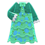 Frilly Dress Animal Crossing New Horizons | ACNH Items - ACNHMALL