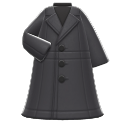Long Pleather Coat Animal Crossing New Horizons | ACNH Items - ACNHMALL