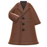 Long Pleather Coat Animal Crossing New Horizons | ACNH Items - ACNHMALL