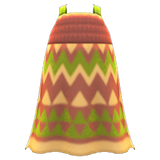 Zigzag-Print Dress Animal Crossing New Horizons | ACNH Items - ACNHMALL