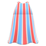 Striped Maxi Dress Animal Crossing New Horizons | ACNH Items - ACNHMALL
